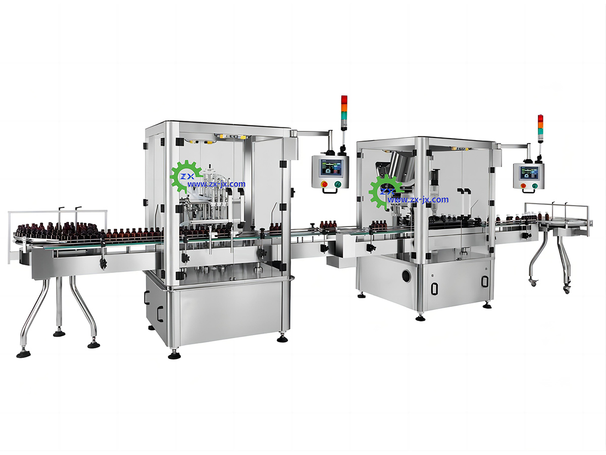 四头伺服活塞式灌装机