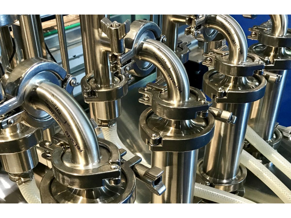 12头自动液体灌装机