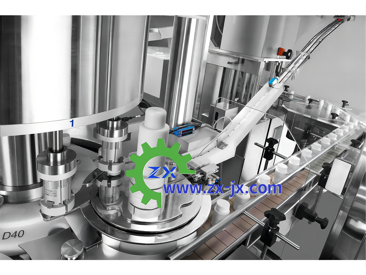 八头旋转式旋盖机