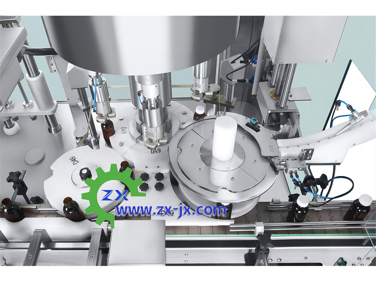 八头跟随式灌装旋盖一体机