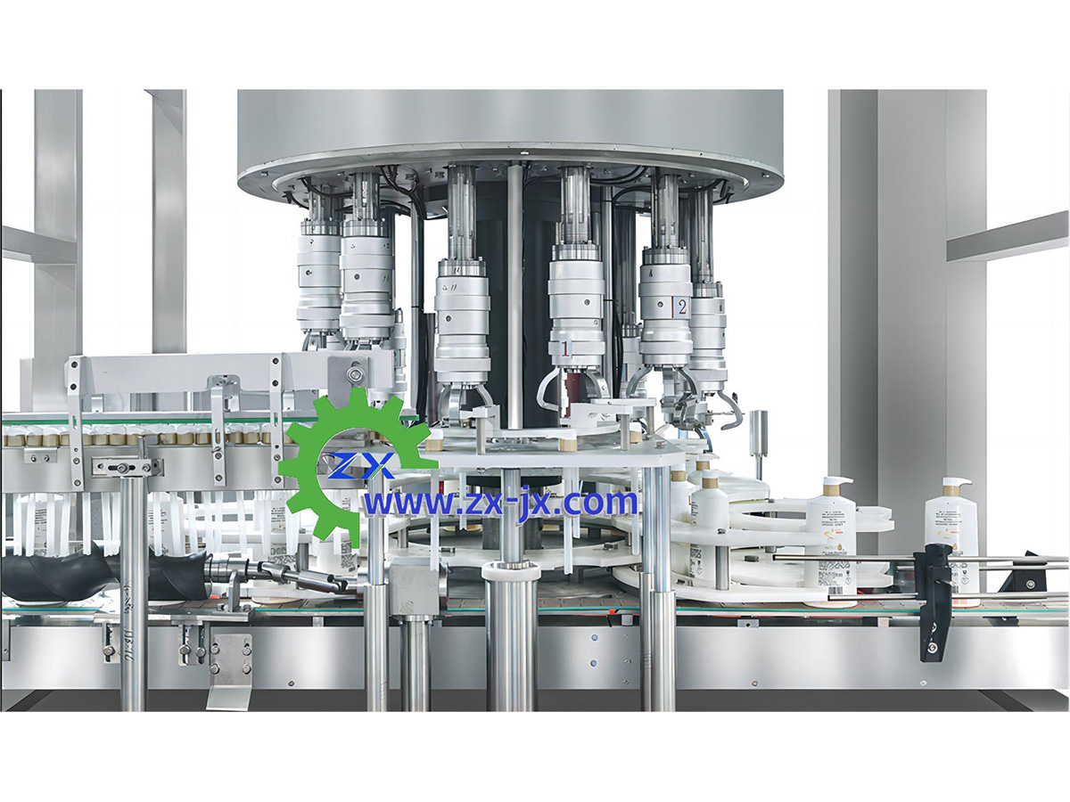 十头旋转式高速旋盖机