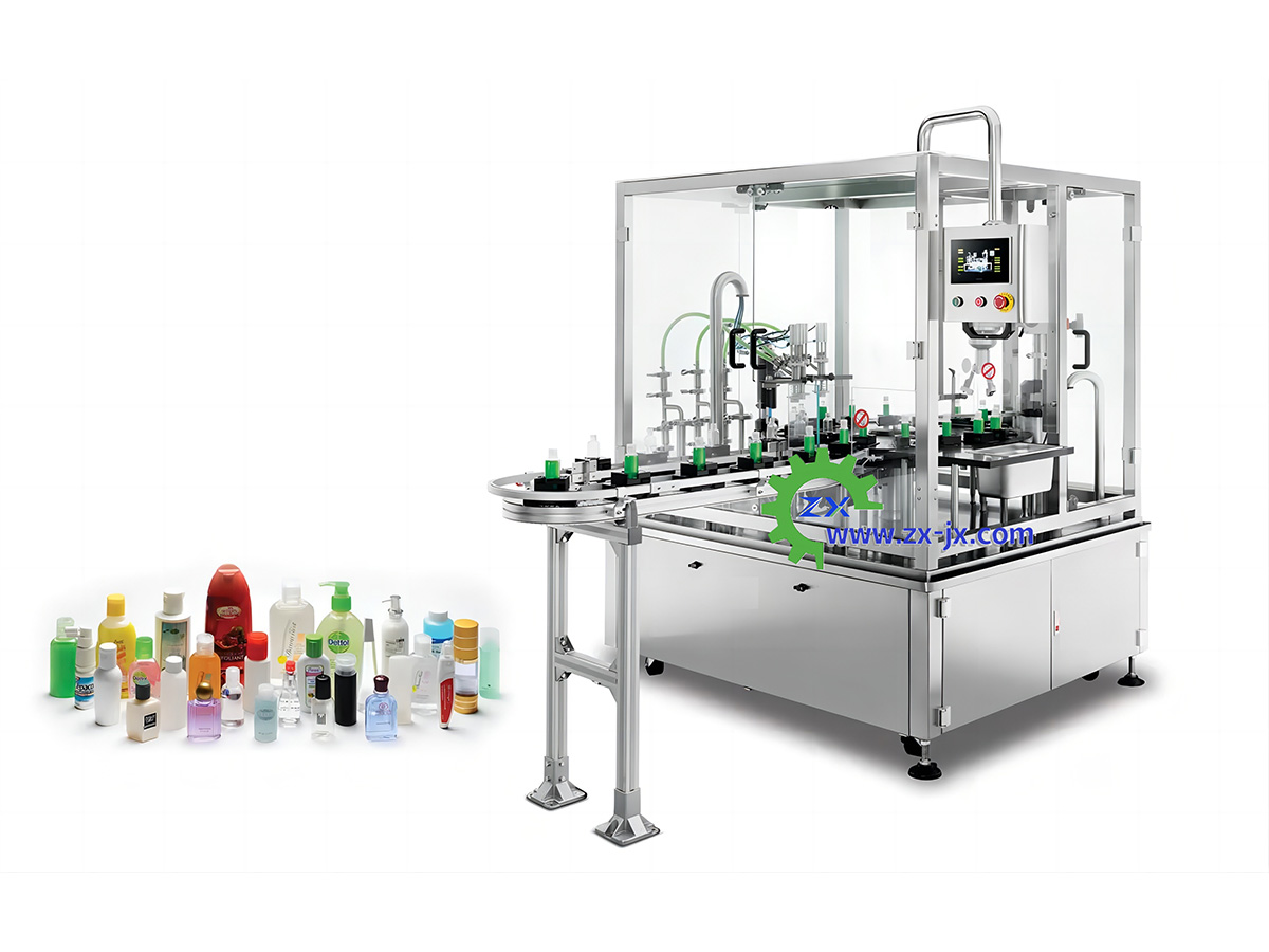 化妆品灌装旋盖一体机