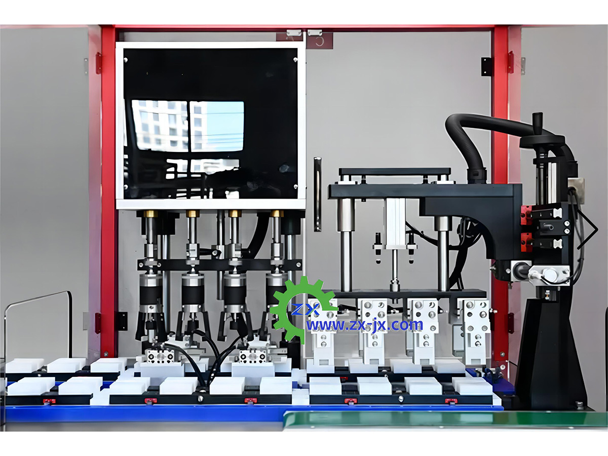 四头循环灌装旋盖生产线