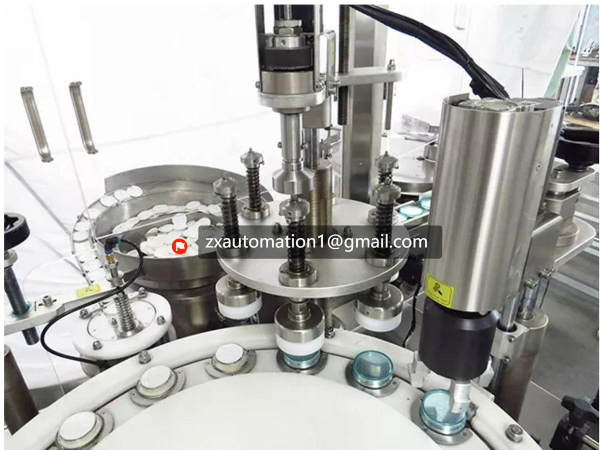 膏霜瓶灌装旋盖一体机