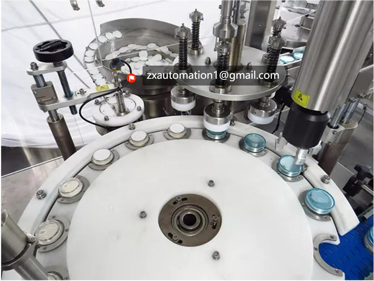 膏霜瓶灌装旋盖一体机