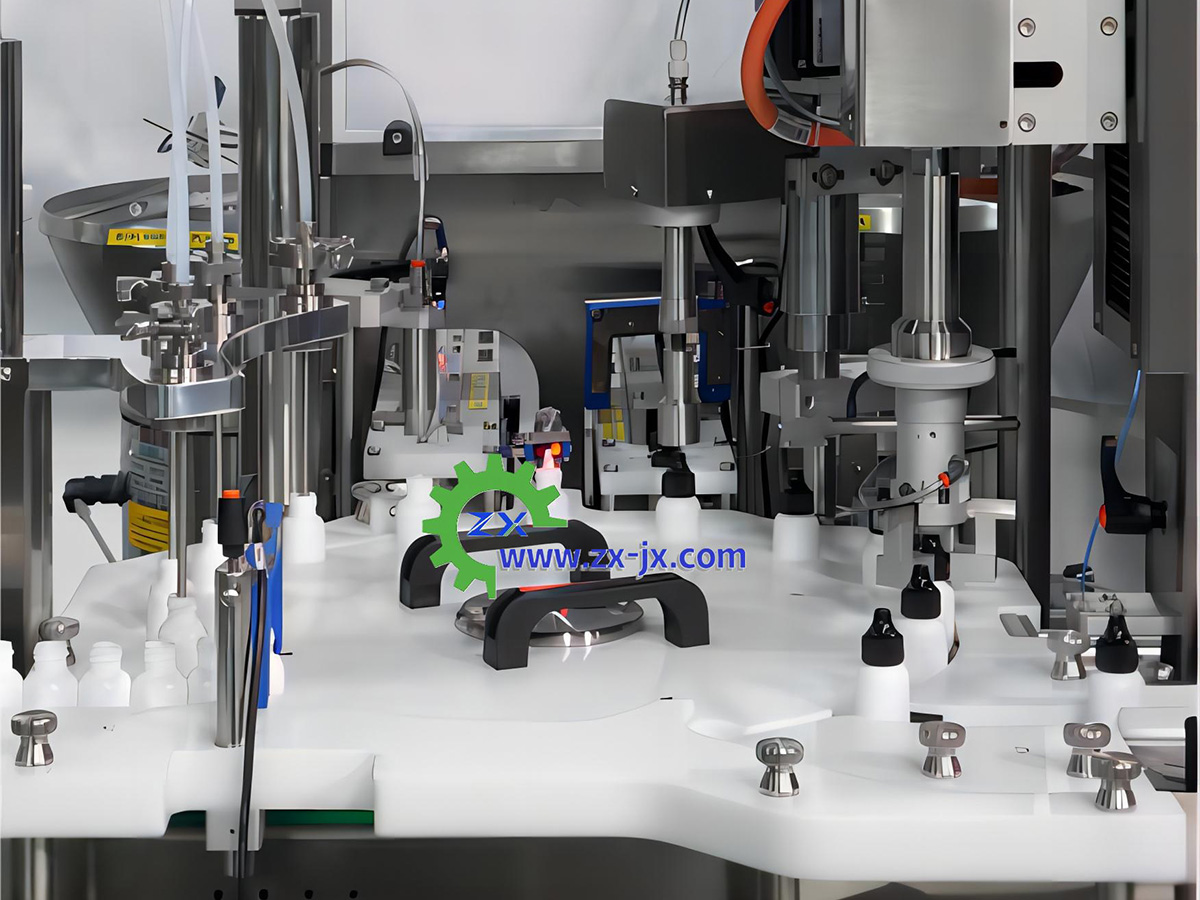 指甲油灌装旋盖一体机